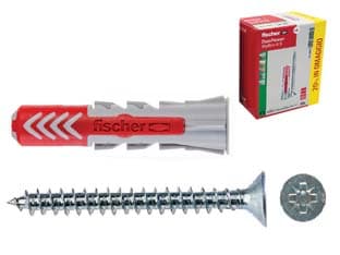 Tassello in Nylon Bi Material con Vite Duopower PZ.50+PZ.10 Omaggio Ø 8 mm - 2