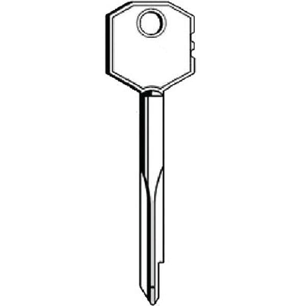 Chiave a Croce Cisa 00210 Originale Acciaio Nichelato 5 Pezzi - 2