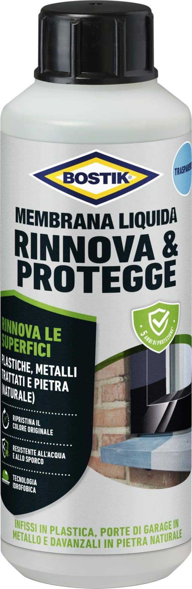 Bostik Membrana Liquida Rinnova e Protegge Trasparente 250 ml