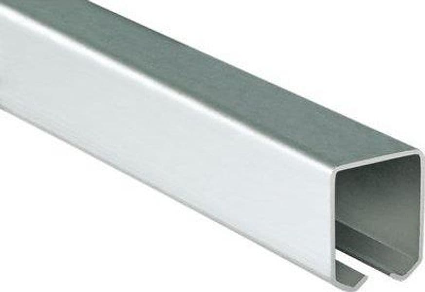 Binario per Scorrevoli 24P Comunello Zincato 34 x 30 mm 50 kg - 2