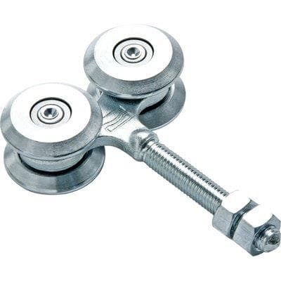 Carrello Scorrevole 4C Comunello Zincato Ø 44 mm 2 Pezzi - 2