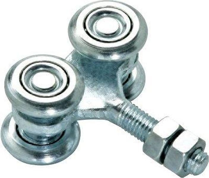 Carrello Scorrevole 4P Comunello Zincato Ø 24 mm 4 Pezzi - 2
