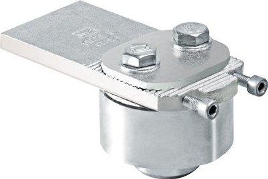 Cardine a Saldare 85 Comunello Zincato con Cuscinetto a Rulli 50 mm - 2