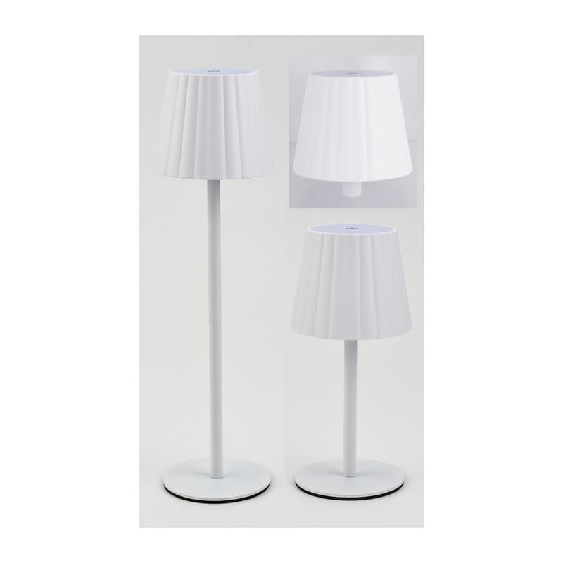 Lampada LED Ricaricabile 3 in 1 Alba Bianco 12 Pezzi - 2