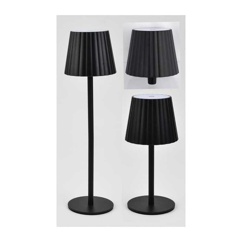 Lampada LED Ricaricabile 3 in 1 Alba Nero 12 Pezzi - 2