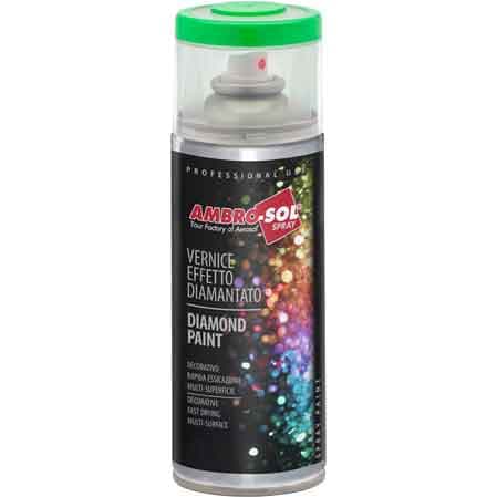 Bomboletta Spray Metallizzato Ambrosol 400 ml Argento 6 Pezzi - 2