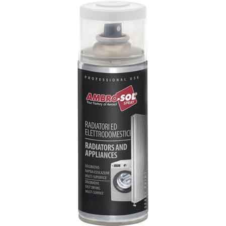 Bomboletta Spray Acrilico Elettrodomestici 400 ml Ambrosol Bianco 6 Pezzi - 2