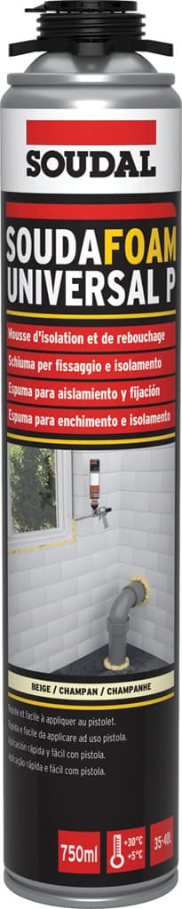 Schiuma Poliuretanica Universale per Pistola Ml. 750 12 Pezzi Soudal - 2