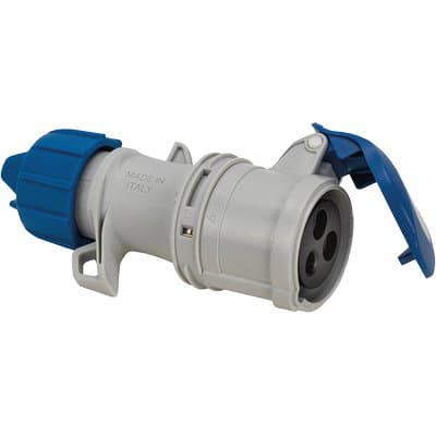 Presa Mobile Industriale Blu Fme 2P con T 16A IP55 2 Pezzi - 2