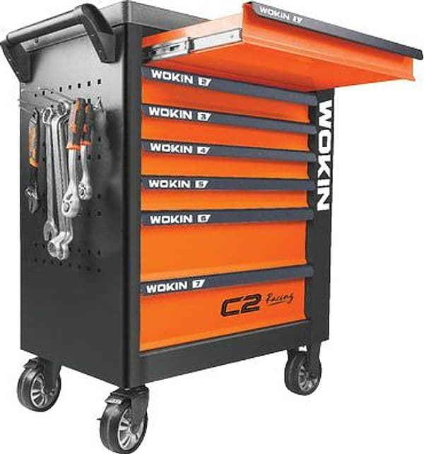 Carrello Portautensili Vuoto 901601 Wokin H 83,5 x 46 cm 96,5 cm - 2