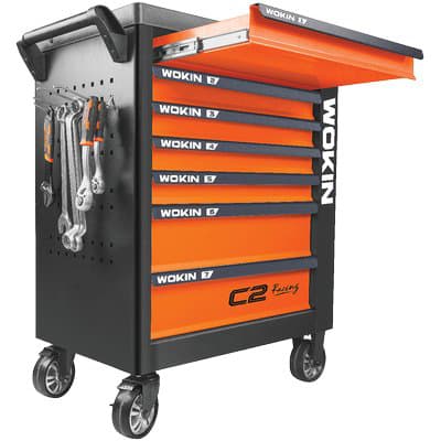 Carrello Portautensili Vuoto 901601 Wokin H 83,5 x 46 cm 96,5 cm - 2
