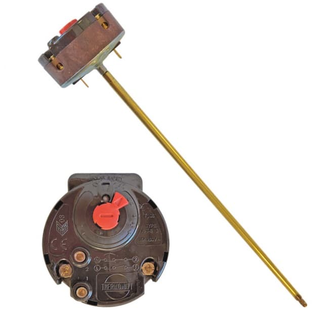 Termostato ad Asta per Scaldabagno 15A 250 V Thermowatt THTA53W - 2