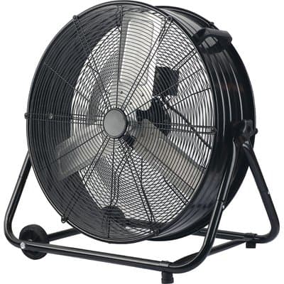 VENTILATORE INDUSTRIALE + RUOTE EFFE - WIND 24 VOLT 230 WATT 180 MM 610 VELOCITA 3- 1 pezzi - 2
