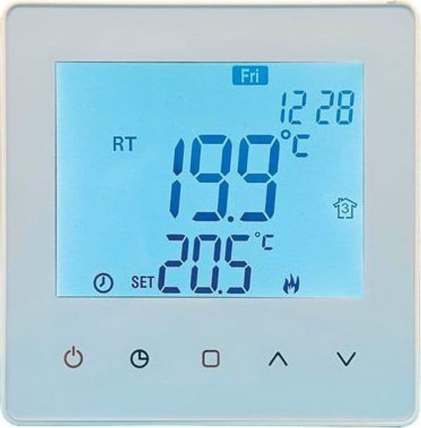 Cronotermostato Qubo Touch V2 Bravo 5 x 35°C Lcd 3,1 86 x 86 x 28 mm - 2