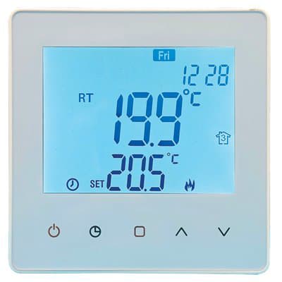Cronotermostato Qubo Touch V2 Bravo 5 x 35°C Lcd 3,1 86 x 86 x 28 mm - 2