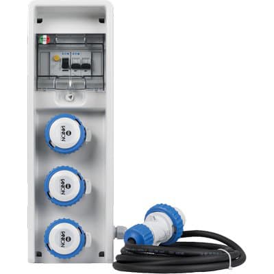 Quadro Distribuzione Blu Key Box 1 Fme X3 150 x 450 mm H 137 mm - 2