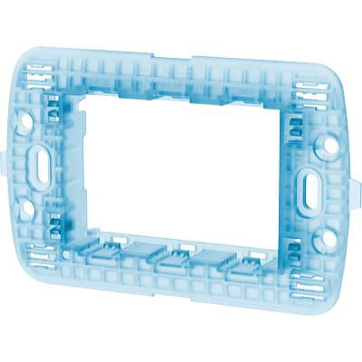 Supporto Frutti Abl Pc Blu Posti 3 8 Pezzi - 2