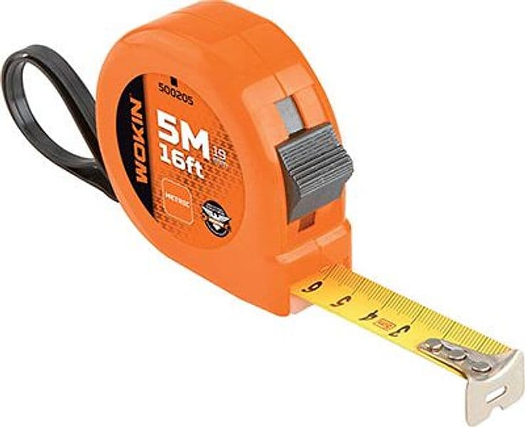 Flessometro 5002 Wokin Nastro 500203 3 ml 16 mm 6 Pezzi - 2