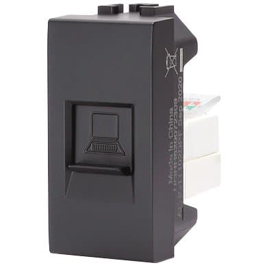 Presa Lan Abl Nero 8 Pezzi - 2