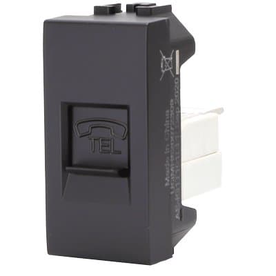 Presa Plug 6 x 4 Abl Nero 8 Pezzi - 2