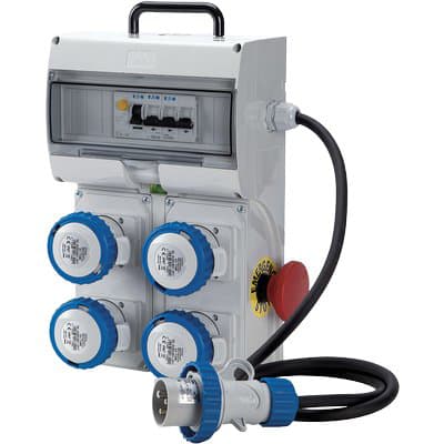 Quadro Distribuzione Blu Key Box 2 con Pulsante Fme 210 x 335 mm H 110 mm - 2