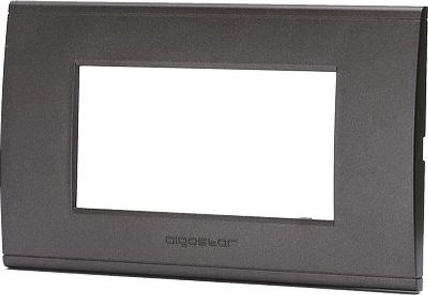 Placca Coprifrutti Abl Nero Posti 4 140 x 85 mm 8 Pezzi – Aigostar