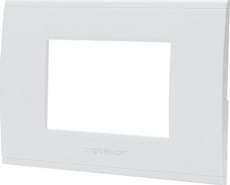 Placca Coprifrutti Abl Bianco Posti 3 120 x 85 mm 8 Pezzi – Aigostar