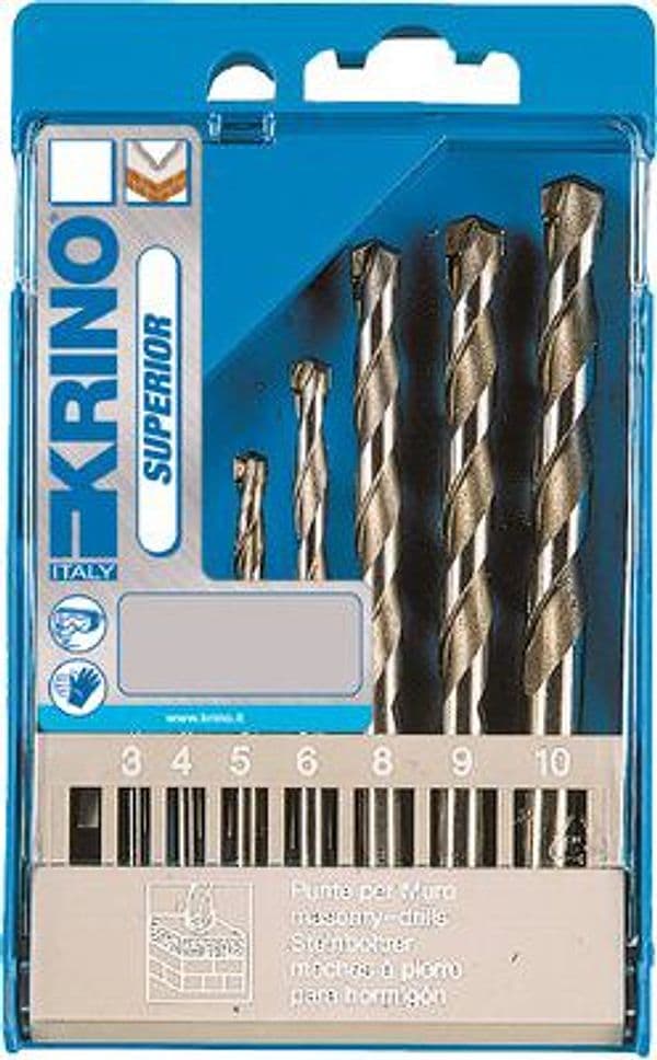 Punta Trapano Widia Superior 03060 Astuccio Krino 10 3 mm 7 Pezzi