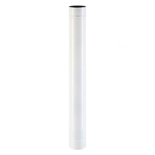 Tubo Smaltato per Stufe Bianco Europrofil 50 cm Ø 10 - 2