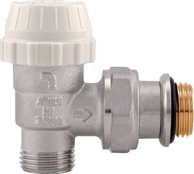 Valvola a Squadro per Radiatore Termostab 995C Itap Ottone Nichelato 3 8 M - 2