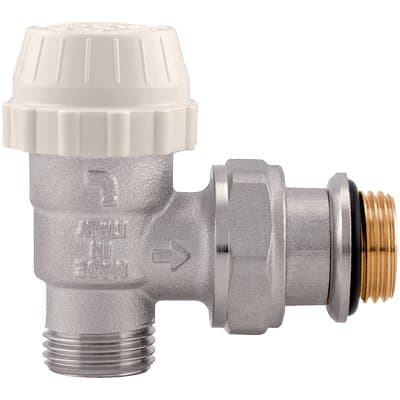 Valvola a Squadro per Radiatore Termostab 995C Itap Ottone Nichelato 3 8 M - 2