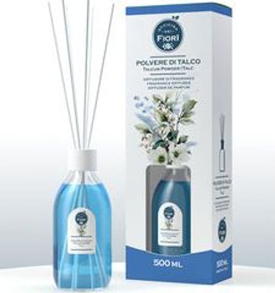 Diffusore Officina dei Fiori 500ML Polvere Talco 6 Pezzi - 2
