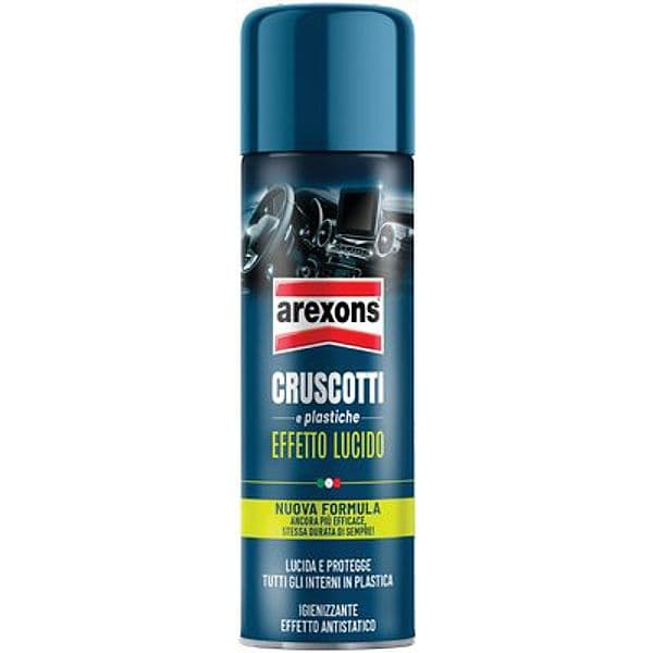 Lucida Cruscotto Auto Spray Arexons Lucido 400 ml 2 Pezzi - 2