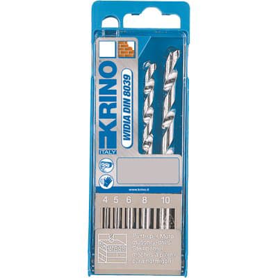 Punta Trapano Widia Standard 03001 Astuccio Krino 10,0 4,0 mm 5 Pezzi - 2
