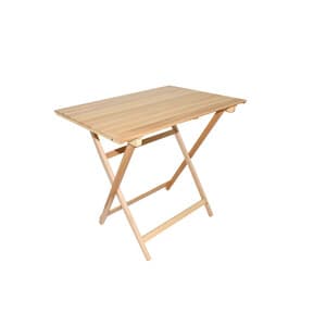 TAVOLO LEGNO PIEGHEVOLE 80X60X75CM NOCE- 1,0 pz - 2