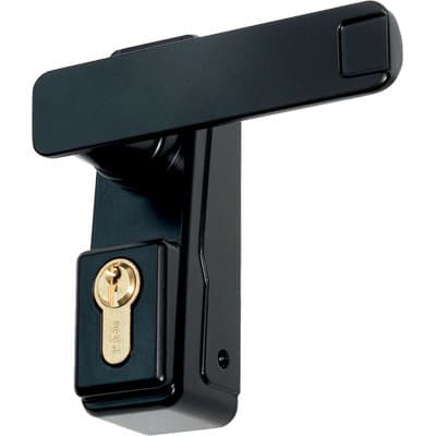 Maniglia Antipanico Esterna Ideapush 94027 Iseo Vern Nera Reversibile - 2