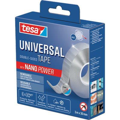 Nastro Biadesivo Removibile Universale 55810 Tesa 3 ml 30 mm 2 Pezzi - 2