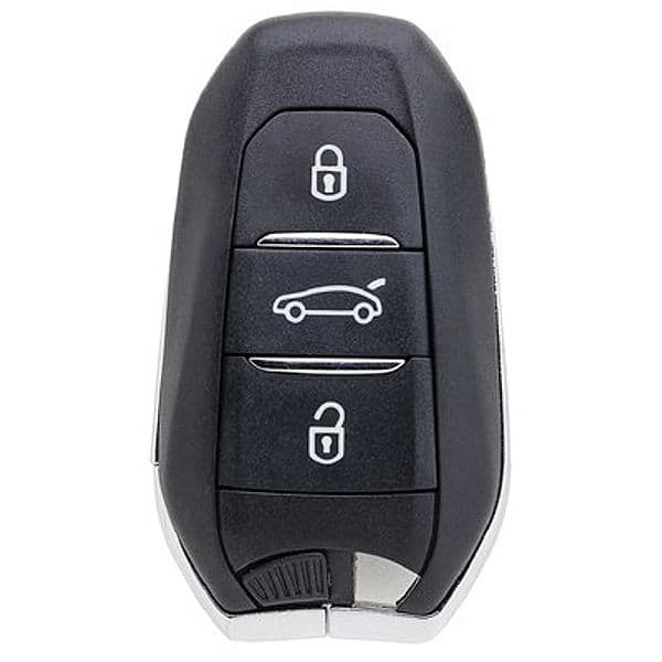 Guscio Chiave Auto Citroen HU83ERS8 Silca Pulsanti 3 - 2