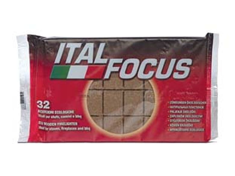 Accendifuoco Ecologico 32 Cubi 12 Pz