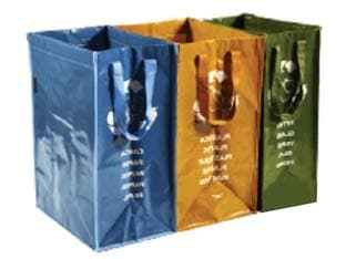 Borsa per Raccolta Differenziata Dimensioni Singola Borsa 26 CMX35X49H - 2
