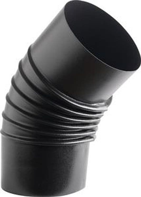 Curva Porcellanata Pieghettata 45 D 10 cm Nero Op Classic - 2