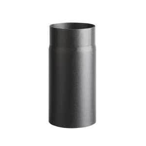 Tubo Porcellanato D 13XH 25 cm Nero Opaco Top 2 Pezzi - 2