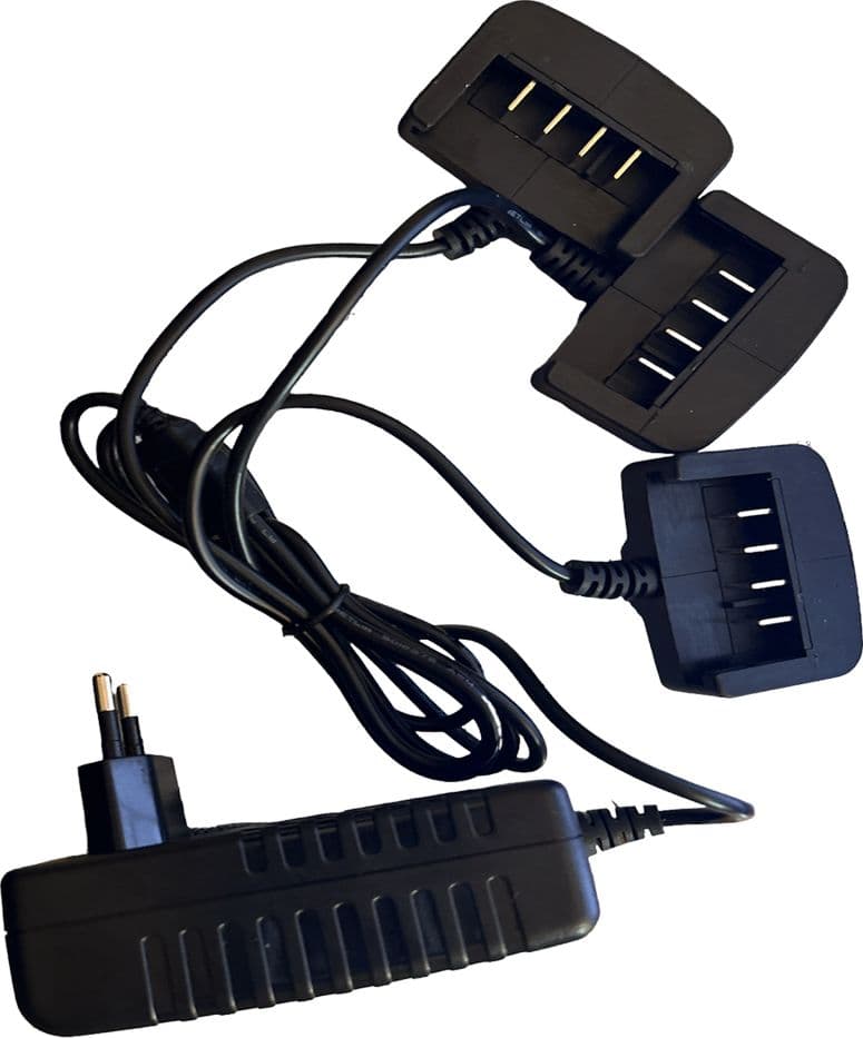 CARICA BATTERIA A 3 VIE 2.5 Ah - 21,6 W  - VOLPI - 2