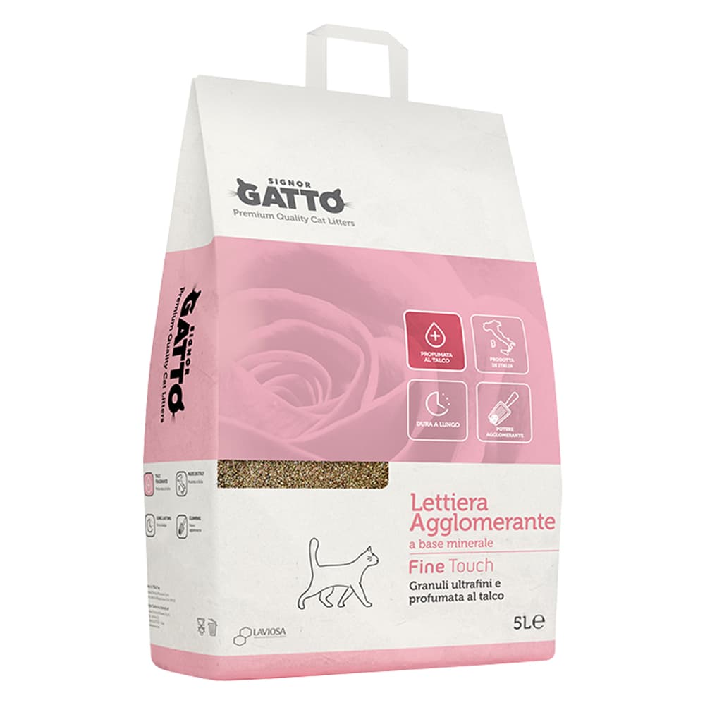 Lettiera Igienica Signor Gatto Fine Touch 4 Pezzi 5 lt - 2