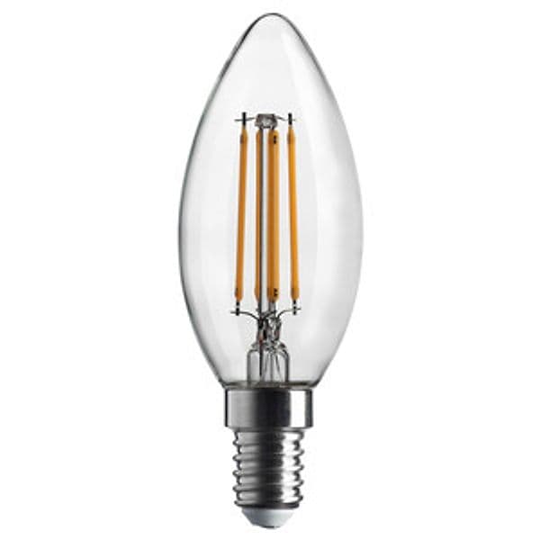 Lampadina LED Oliva Stick 4,5W E14 470LM 2700K 10 Pezzi – Idroweb