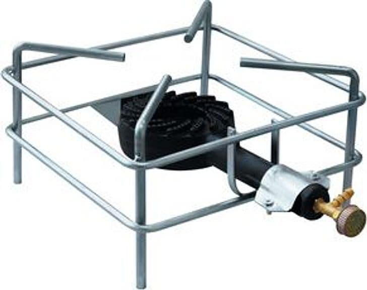 Fornellone a Gas 30 x 30 cm Fox Cromato Pavi - 2