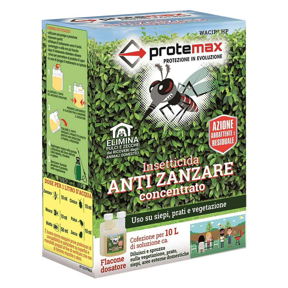 Antizanzare Liquido Concentrato Protemax 1 lt - 2