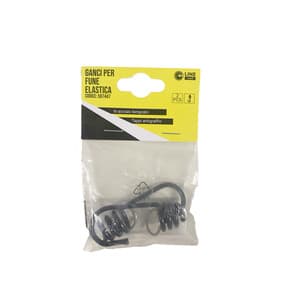 Set 2 Ganci per Fune Elastica D.8 mm - 2