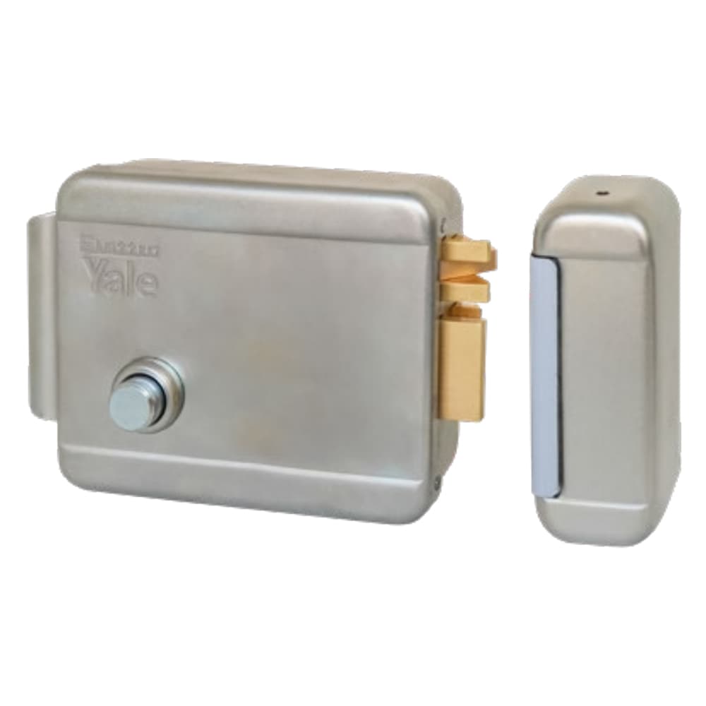 Serratura Elettrica da Applicare per Porta Yale Legno Art 674 Dx e 70 - 2