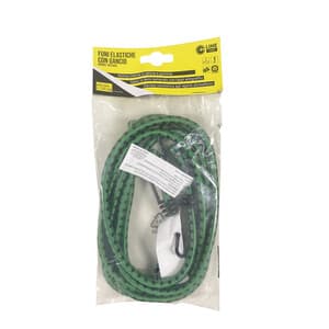 Set 2 Funi Elastiche D.8 C 2 Ganci Fe 120 Verde - 2